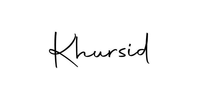 You can use this online signature creator to create a handwritten signature for the name Khursid. This is the best online autograph maker. Khursid signature style 10 images and pictures png