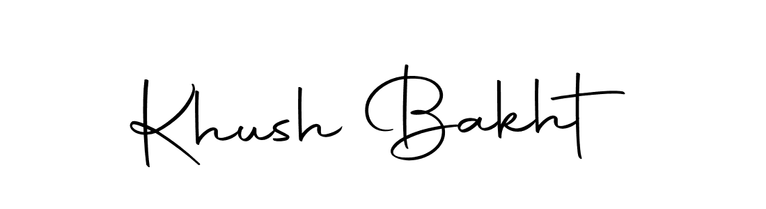 How to Draw Khush Bakht signature style? Autography-DOLnW is a latest design signature styles for name Khush Bakht. Khush Bakht signature style 10 images and pictures png