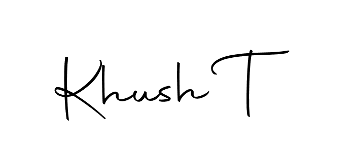 Autography-DOLnW is a professional signature style that is perfect for those who want to add a touch of class to their signature. It is also a great choice for those who want to make their signature more unique. Get Khush T name to fancy signature for free. Khush T signature style 10 images and pictures png