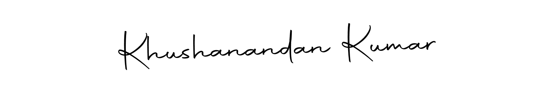 Also we have Khushanandan Kumar name is the best signature style. Create professional handwritten signature collection using Autography-DOLnW autograph style. Khushanandan Kumar signature style 10 images and pictures png