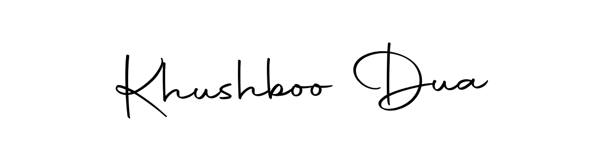 Also we have Khushboo Dua name is the best signature style. Create professional handwritten signature collection using Autography-DOLnW autograph style. Khushboo Dua signature style 10 images and pictures png