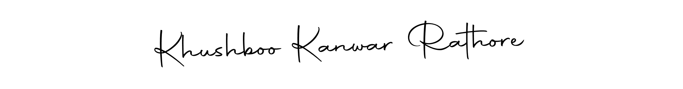 Check out images of Autograph of Khushboo Kanwar Rathore name. Actor Khushboo Kanwar Rathore Signature Style. Autography-DOLnW is a professional sign style online. Khushboo Kanwar Rathore signature style 10 images and pictures png