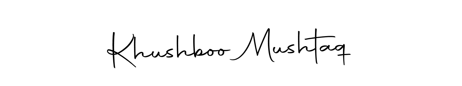 You can use this online signature creator to create a handwritten signature for the name Khushboo Mushtaq. This is the best online autograph maker. Khushboo Mushtaq signature style 10 images and pictures png
