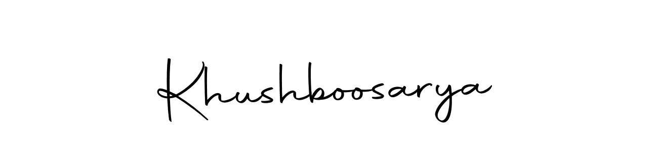 The best way (Autography-DOLnW) to make a short signature is to pick only two or three words in your name. The name Khushboosarya include a total of six letters. For converting this name. Khushboosarya signature style 10 images and pictures png