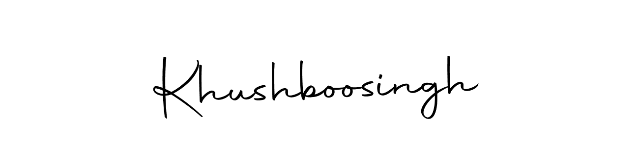 Make a beautiful signature design for name Khushboosingh. Use this online signature maker to create a handwritten signature for free. Khushboosingh signature style 10 images and pictures png