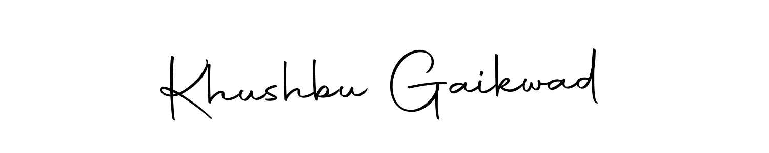 You can use this online signature creator to create a handwritten signature for the name Khushbu Gaikwad. This is the best online autograph maker. Khushbu Gaikwad signature style 10 images and pictures png