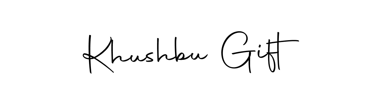 Similarly Autography-DOLnW is the best handwritten signature design. Signature creator online .You can use it as an online autograph creator for name Khushbu Gift. Khushbu Gift signature style 10 images and pictures png