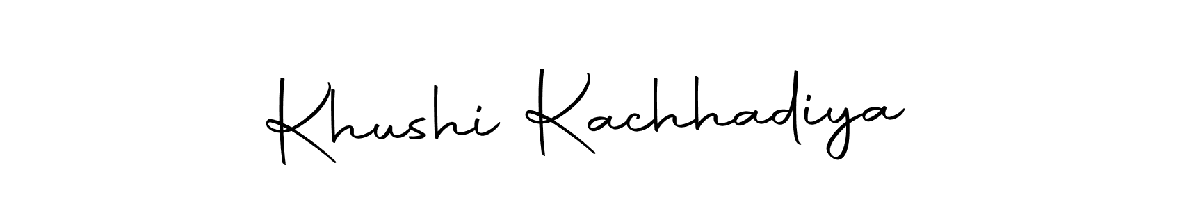 This is the best signature style for the Khushi Kachhadiya name. Also you like these signature font (Autography-DOLnW). Mix name signature. Khushi Kachhadiya signature style 10 images and pictures png