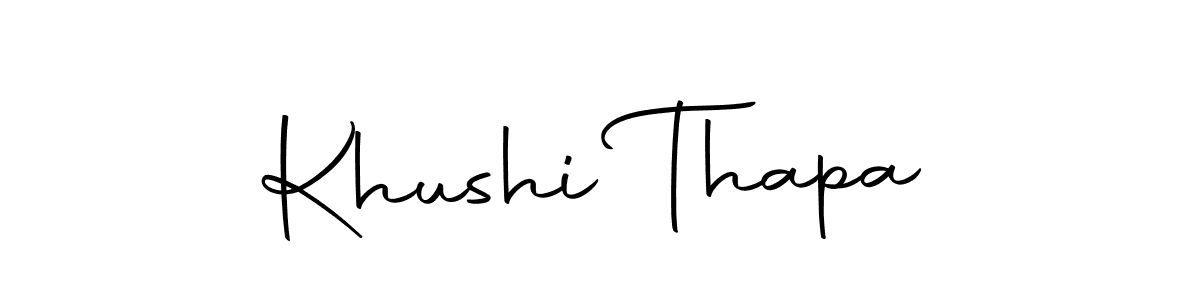 Also You can easily find your signature by using the search form. We will create Khushi Thapa name handwritten signature images for you free of cost using Autography-DOLnW sign style. Khushi Thapa signature style 10 images and pictures png