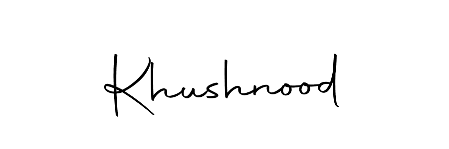 You can use this online signature creator to create a handwritten signature for the name Khushnood. This is the best online autograph maker. Khushnood signature style 10 images and pictures png