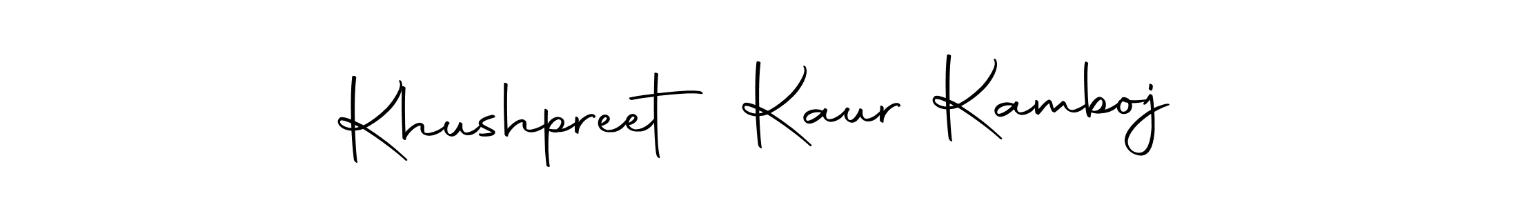 Similarly Autography-DOLnW is the best handwritten signature design. Signature creator online .You can use it as an online autograph creator for name Khushpreet Kaur Kamboj. Khushpreet Kaur Kamboj signature style 10 images and pictures png
