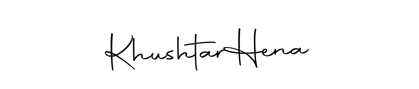Once you've used our free online signature maker to create your best signature Autography-DOLnW style, it's time to enjoy all of the benefits that Khushtar  Hena name signing documents. Khushtar  Hena signature style 10 images and pictures png