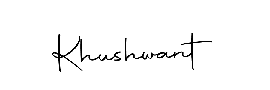 Make a beautiful signature design for name Khushwant. Use this online signature maker to create a handwritten signature for free. Khushwant signature style 10 images and pictures png