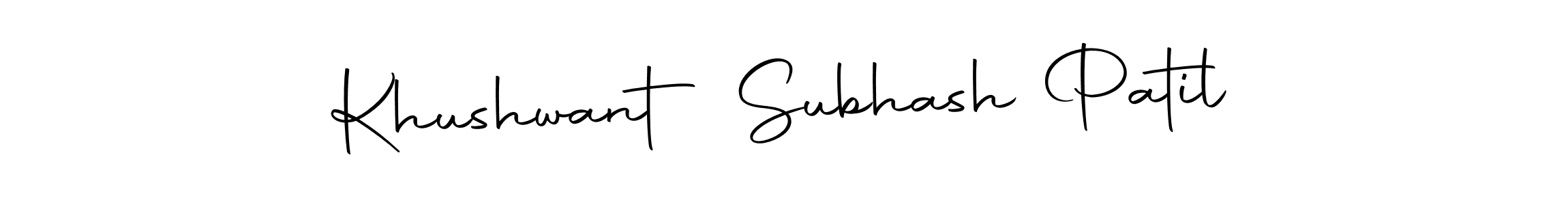 Similarly Autography-DOLnW is the best handwritten signature design. Signature creator online .You can use it as an online autograph creator for name Khushwant Subhash Patil. Khushwant Subhash Patil signature style 10 images and pictures png