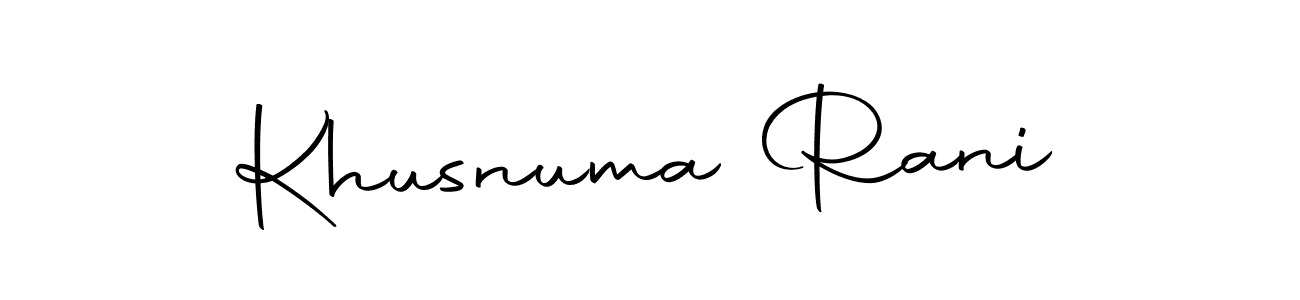 This is the best signature style for the Khusnuma Rani name. Also you like these signature font (Autography-DOLnW). Mix name signature. Khusnuma Rani signature style 10 images and pictures png