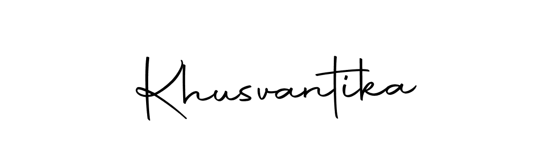 The best way (Autography-DOLnW) to make a short signature is to pick only two or three words in your name. The name Khusvantika include a total of six letters. For converting this name. Khusvantika signature style 10 images and pictures png