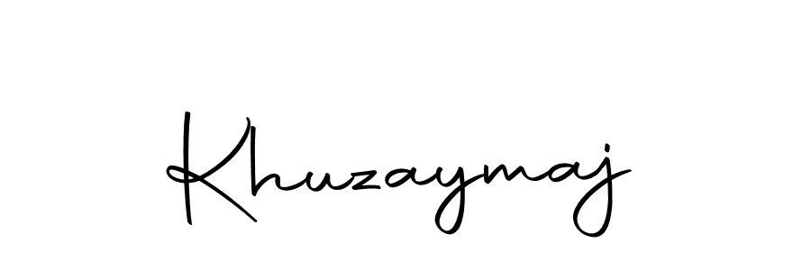 Make a short Khuzaymaj signature style. Manage your documents anywhere anytime using Autography-DOLnW. Create and add eSignatures, submit forms, share and send files easily. Khuzaymaj signature style 10 images and pictures png