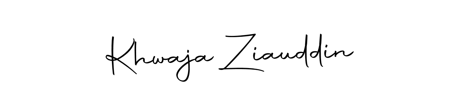 Once you've used our free online signature maker to create your best signature Autography-DOLnW style, it's time to enjoy all of the benefits that Khwaja Ziauddin name signing documents. Khwaja Ziauddin signature style 10 images and pictures png