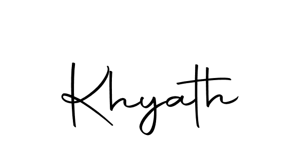 The best way (Autography-DOLnW) to make a short signature is to pick only two or three words in your name. The name Khyath include a total of six letters. For converting this name. Khyath signature style 10 images and pictures png