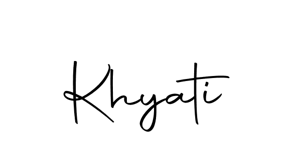 You can use this online signature creator to create a handwritten signature for the name Khyati. This is the best online autograph maker. Khyati signature style 10 images and pictures png