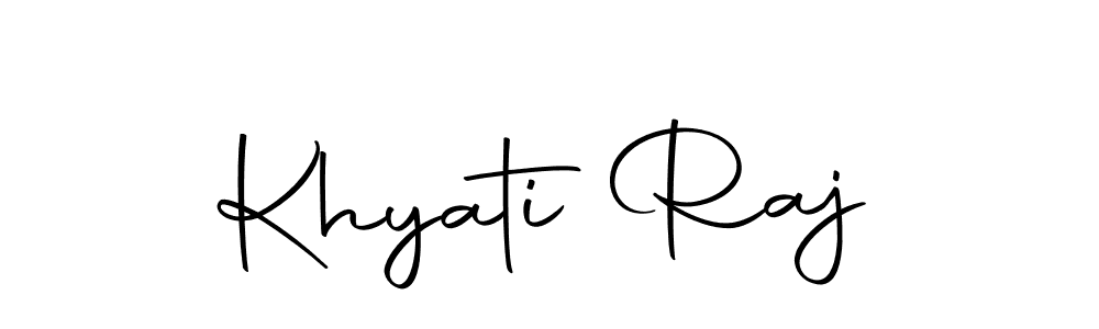 Similarly Autography-DOLnW is the best handwritten signature design. Signature creator online .You can use it as an online autograph creator for name Khyati Raj. Khyati Raj signature style 10 images and pictures png