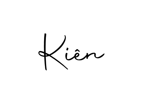 How to make Kiên signature? Autography-DOLnW is a professional autograph style. Create handwritten signature for Kiên name. Kiên signature style 10 images and pictures png