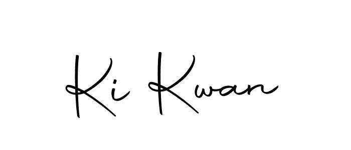 Use a signature maker to create a handwritten signature online. With this signature software, you can design (Autography-DOLnW) your own signature for name Ki Kwan. Ki Kwan signature style 10 images and pictures png