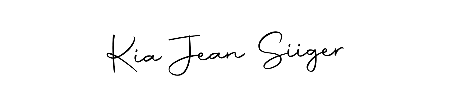 Also we have Kia Jean Siiger name is the best signature style. Create professional handwritten signature collection using Autography-DOLnW autograph style. Kia Jean Siiger signature style 10 images and pictures png