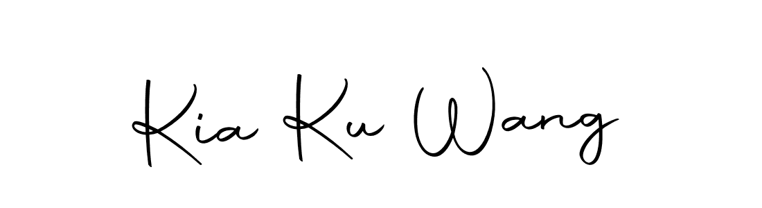 Use a signature maker to create a handwritten signature online. With this signature software, you can design (Autography-DOLnW) your own signature for name Kia Ku Wang. Kia Ku Wang signature style 10 images and pictures png