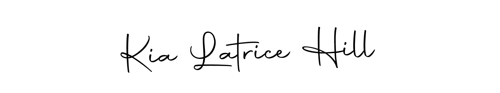 It looks lik you need a new signature style for name Kia Latrice Hill. Design unique handwritten (Autography-DOLnW) signature with our free signature maker in just a few clicks. Kia Latrice Hill signature style 10 images and pictures png