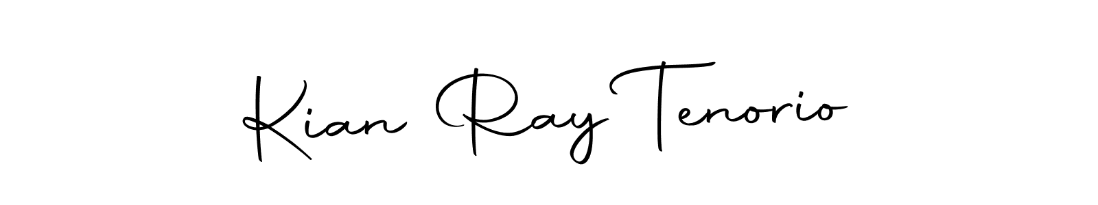 Also we have Kian Ray Tenorio name is the best signature style. Create professional handwritten signature collection using Autography-DOLnW autograph style. Kian Ray Tenorio signature style 10 images and pictures png