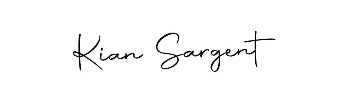 Design your own signature with our free online signature maker. With this signature software, you can create a handwritten (Autography-DOLnW) signature for name Kian Sargent. Kian Sargent signature style 10 images and pictures png