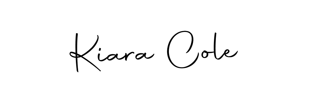 Create a beautiful signature design for name Kiara Cole. With this signature (Autography-DOLnW) fonts, you can make a handwritten signature for free. Kiara Cole signature style 10 images and pictures png
