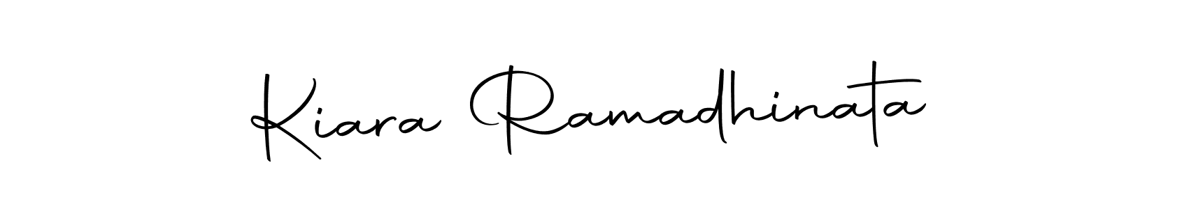 Use a signature maker to create a handwritten signature online. With this signature software, you can design (Autography-DOLnW) your own signature for name Kiara Ramadhinata. Kiara Ramadhinata signature style 10 images and pictures png