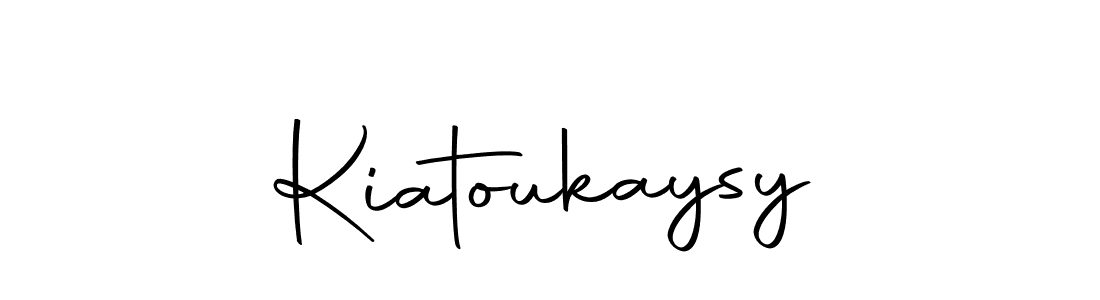 Kiatoukaysy stylish signature style. Best Handwritten Sign (Autography-DOLnW) for my name. Handwritten Signature Collection Ideas for my name Kiatoukaysy. Kiatoukaysy signature style 10 images and pictures png