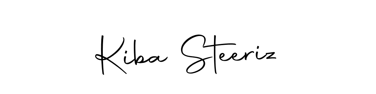 Similarly Autography-DOLnW is the best handwritten signature design. Signature creator online .You can use it as an online autograph creator for name Kiba Steeriz. Kiba Steeriz signature style 10 images and pictures png