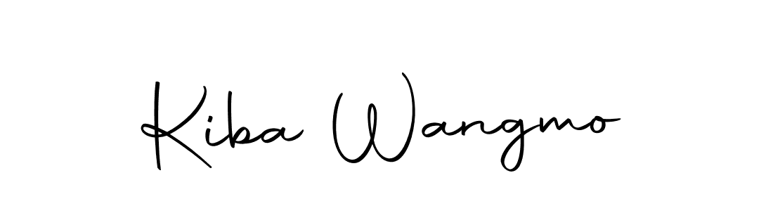 Similarly Autography-DOLnW is the best handwritten signature design. Signature creator online .You can use it as an online autograph creator for name Kiba Wangmo. Kiba Wangmo signature style 10 images and pictures png