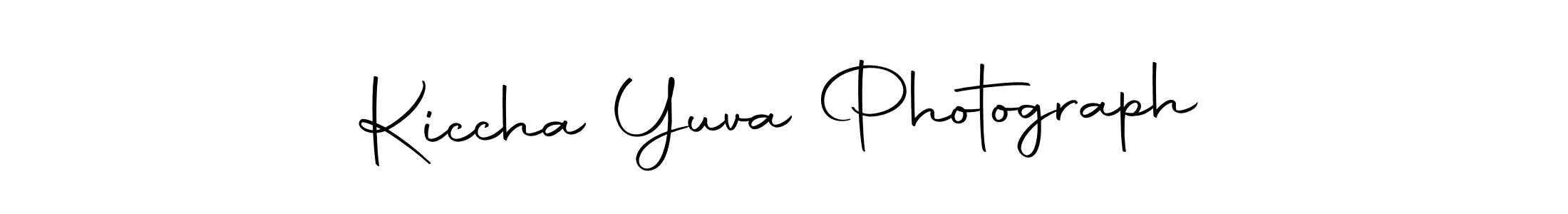How to make Kiccha Yuva Photograph signature? Autography-DOLnW is a professional autograph style. Create handwritten signature for Kiccha Yuva Photograph name. Kiccha Yuva Photograph signature style 10 images and pictures png