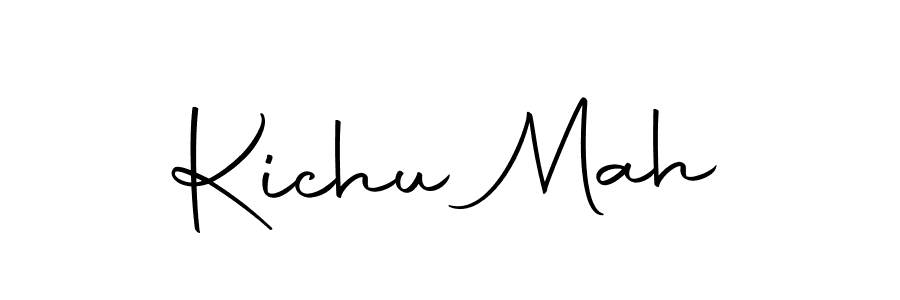 The best way (Autography-DOLnW) to make a short signature is to pick only two or three words in your name. The name Kichu Mah include a total of six letters. For converting this name. Kichu Mah signature style 10 images and pictures png