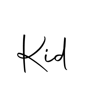 Design your own signature with our free online signature maker. With this signature software, you can create a handwritten (Autography-DOLnW) signature for name Kid. Kid signature style 10 images and pictures png