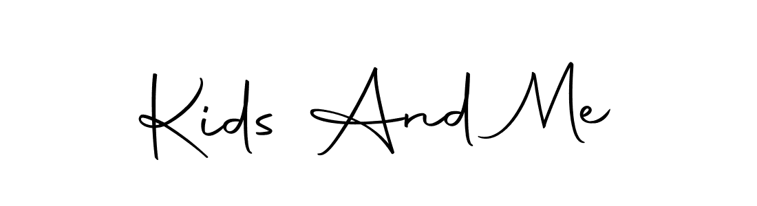 How to Draw Kids And Me signature style? Autography-DOLnW is a latest design signature styles for name Kids And Me. Kids And Me signature style 10 images and pictures png