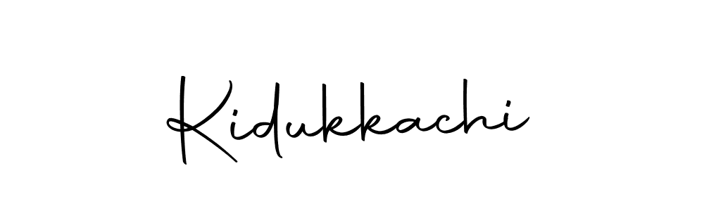 You can use this online signature creator to create a handwritten signature for the name Kidukkachi. This is the best online autograph maker. Kidukkachi signature style 10 images and pictures png