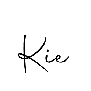 Use a signature maker to create a handwritten signature online. With this signature software, you can design (Autography-DOLnW) your own signature for name Kie. Kie signature style 10 images and pictures png