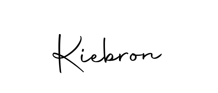Make a beautiful signature design for name Kiebron. With this signature (Autography-DOLnW) style, you can create a handwritten signature for free. Kiebron signature style 10 images and pictures png