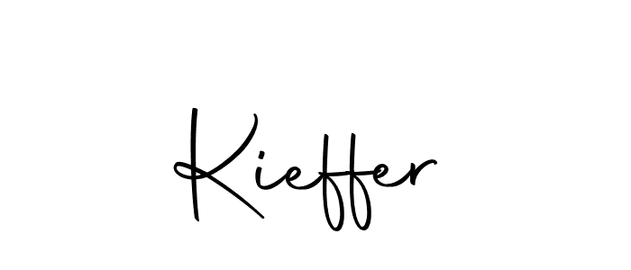 Create a beautiful signature design for name Kieffer. With this signature (Autography-DOLnW) fonts, you can make a handwritten signature for free. Kieffer signature style 10 images and pictures png