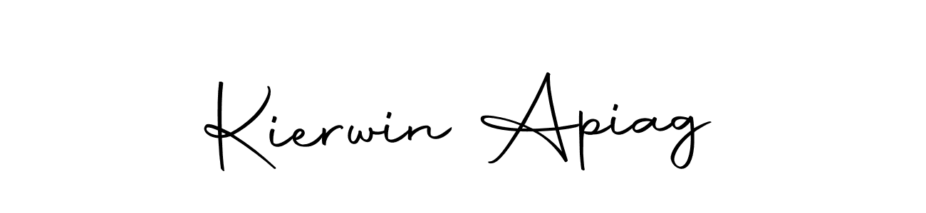 You can use this online signature creator to create a handwritten signature for the name Kierwin Apiag. This is the best online autograph maker. Kierwin Apiag signature style 10 images and pictures png