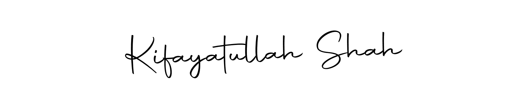 Make a beautiful signature design for name Kifayatullah Shah. Use this online signature maker to create a handwritten signature for free. Kifayatullah Shah signature style 10 images and pictures png