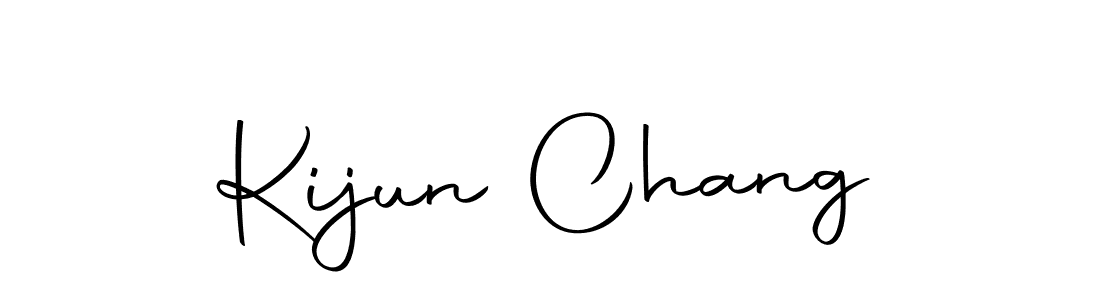 Design your own signature with our free online signature maker. With this signature software, you can create a handwritten (Autography-DOLnW) signature for name Kijun Chang. Kijun Chang signature style 10 images and pictures png