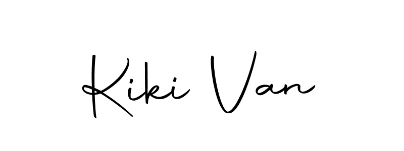 You should practise on your own different ways (Autography-DOLnW) to write your name (Kiki Van) in signature. don't let someone else do it for you. Kiki Van signature style 10 images and pictures png