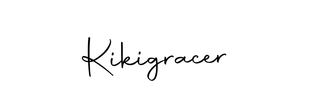 How to make Kikigracer name signature. Use Autography-DOLnW style for creating short signs online. This is the latest handwritten sign. Kikigracer signature style 10 images and pictures png